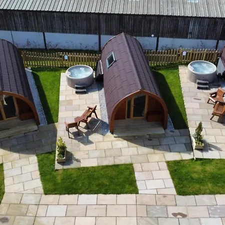 Ribblesdale Pods 山林小屋 里伯斯谷地霍顿