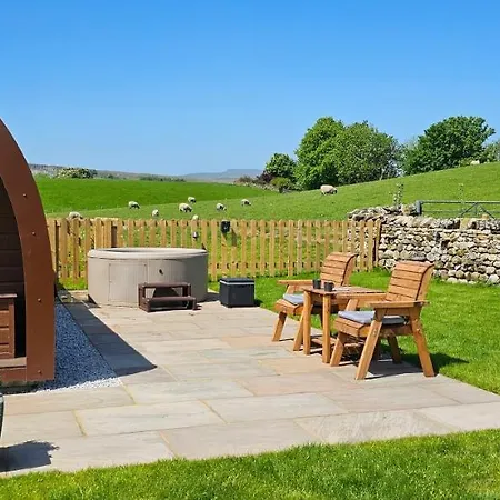 Ribblesdale Pods 山林小屋 里伯斯谷地霍顿