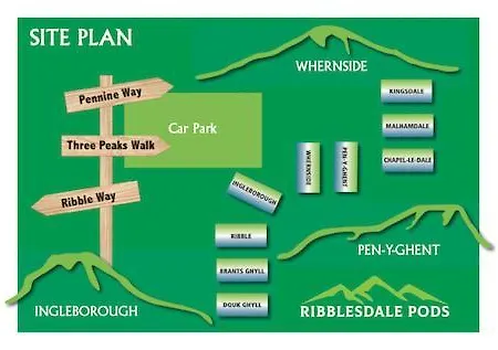 山林小屋 Ribblesdale Pods *