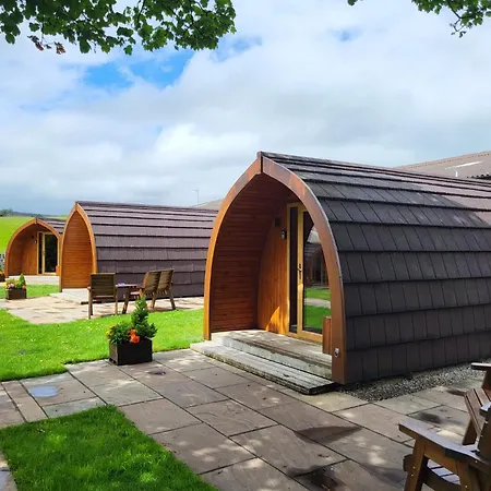 Ribblesdale Pods 山林小屋 里伯斯谷地霍顿