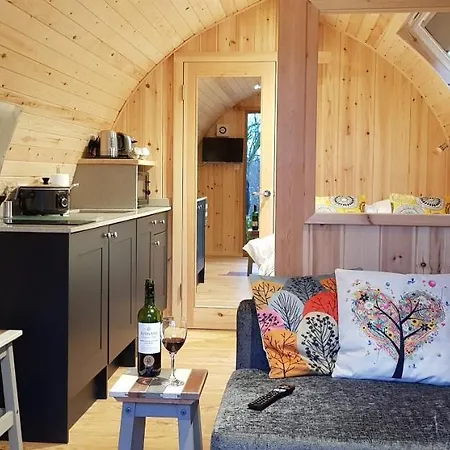 Ribblesdale Pods 山林小屋 里伯斯谷地霍顿